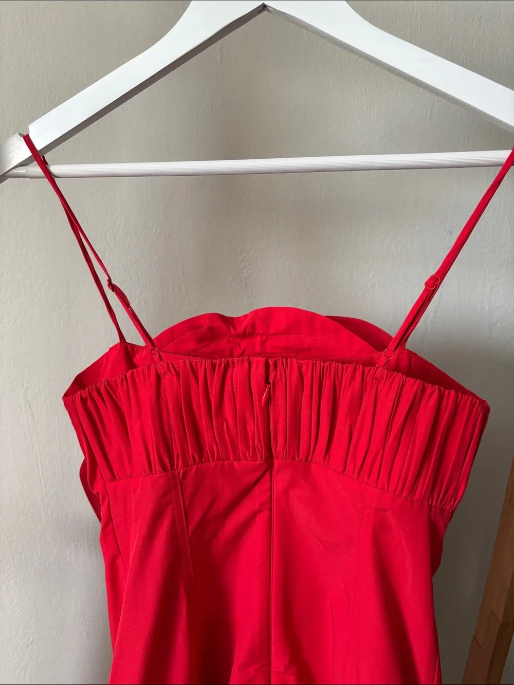 FARM Rio Red Floral Rosette Mini Dress - Picture 8 of 11